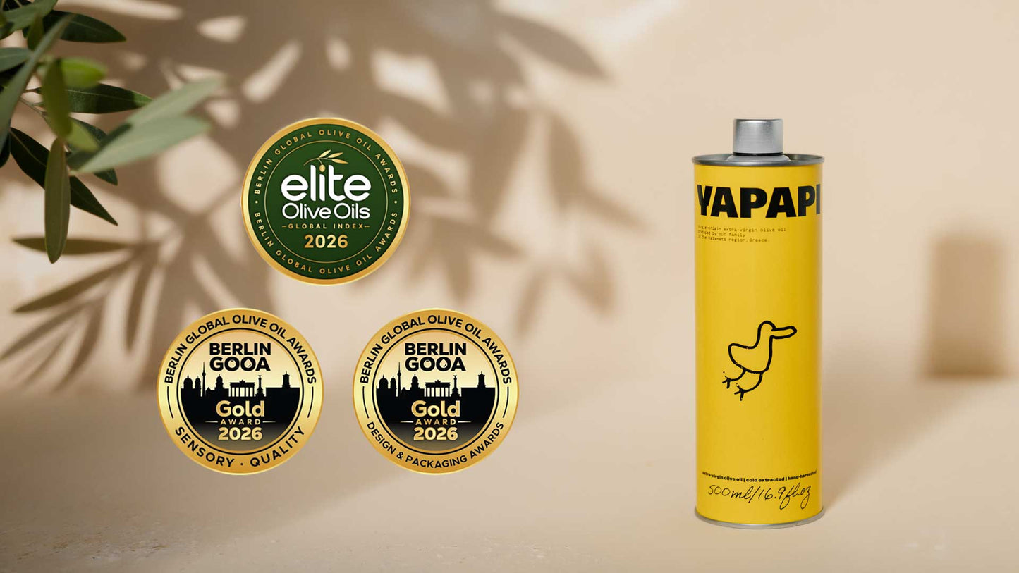Two Gold Awards at Berlin GOOA 2026 | For what you see and for what you taste