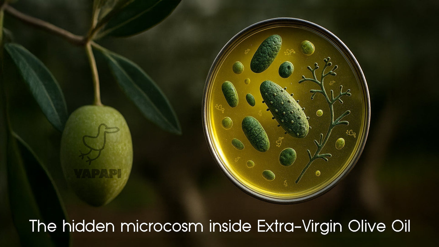 The Hidden Microcosm Inside Extra Virgin Olive Oil