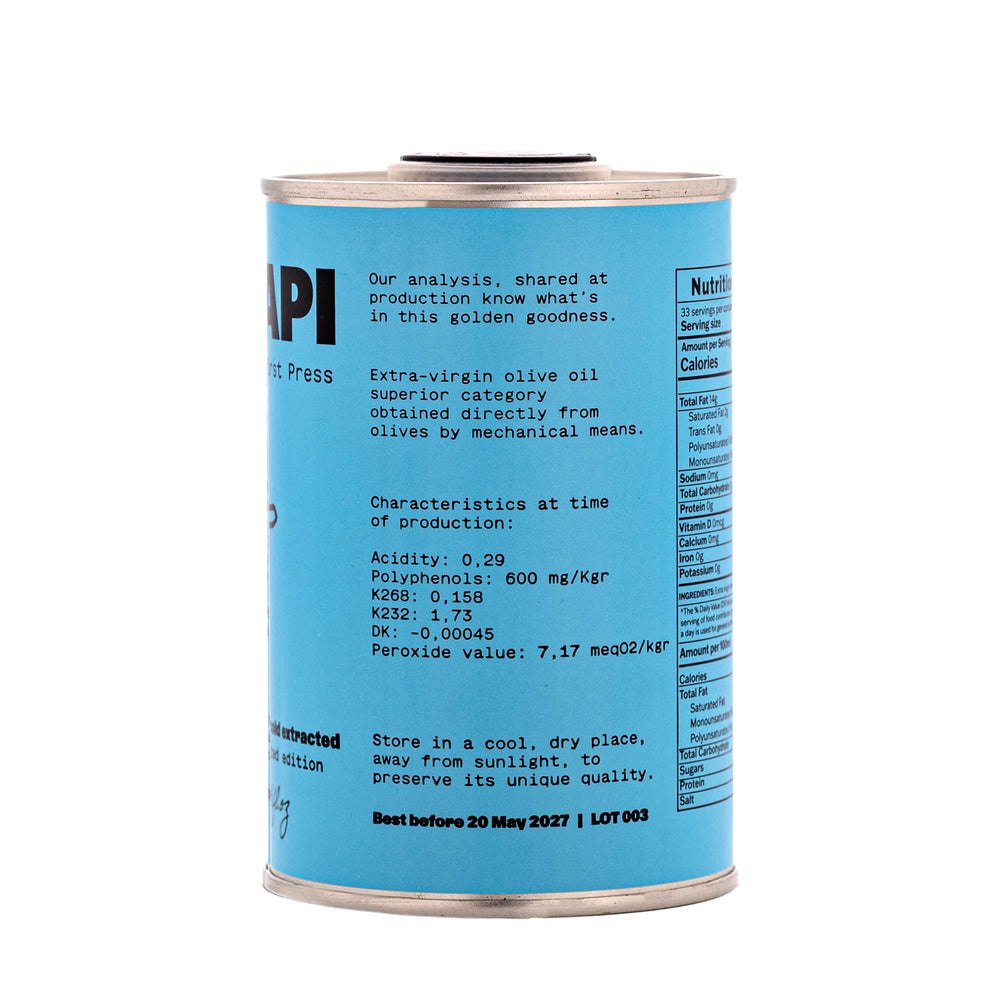 
                  
                    Early-Harvest Single-Origin Extra-Virgin Olive Oil 250ml (2025 Harvest)
                  
                