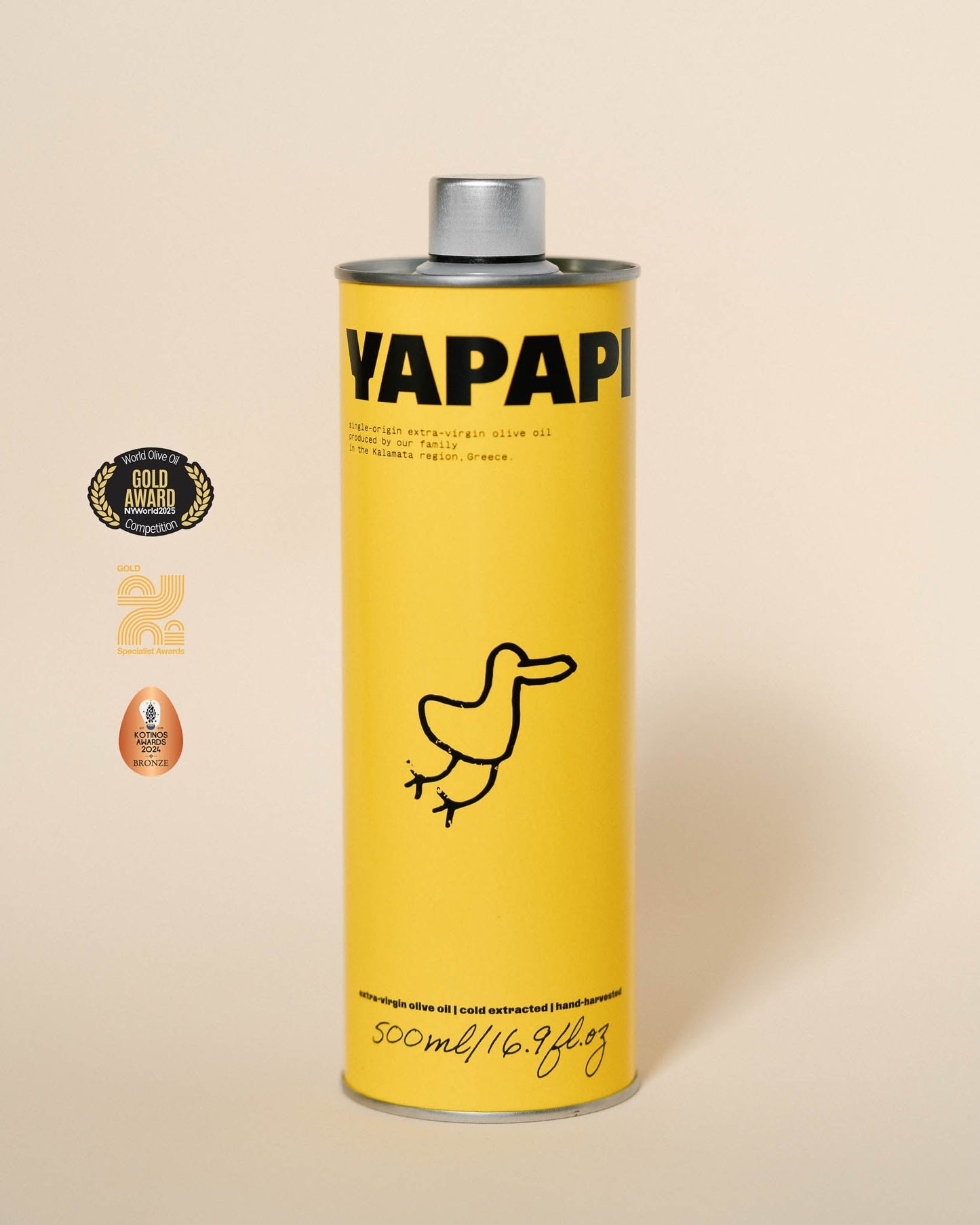 
                  
                    Single - Origin Extra - Virgin Olive Oil 500ml (2025 Harvest) - Yapapi
                  
                