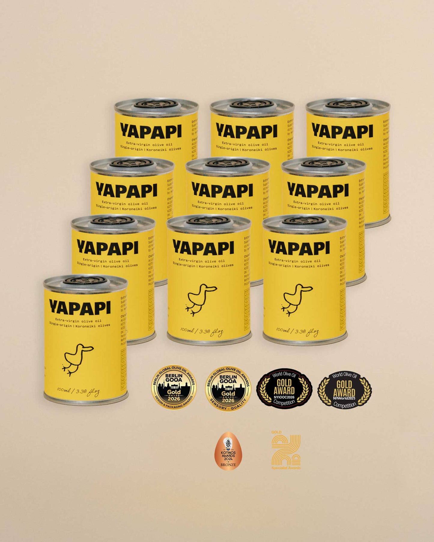 
                  
                    Yapapi 100ml Travel Pack | 10 bottles - Yapapi
                  
                
